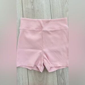 BP Blush Ribbed Shorts